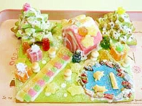 ★クッキーハウス2014お菓子の家★神天